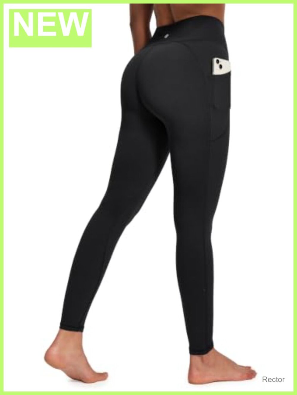 Buttery Soft Leggings with Pockets No Front Seam High Waisted Yoga Pants